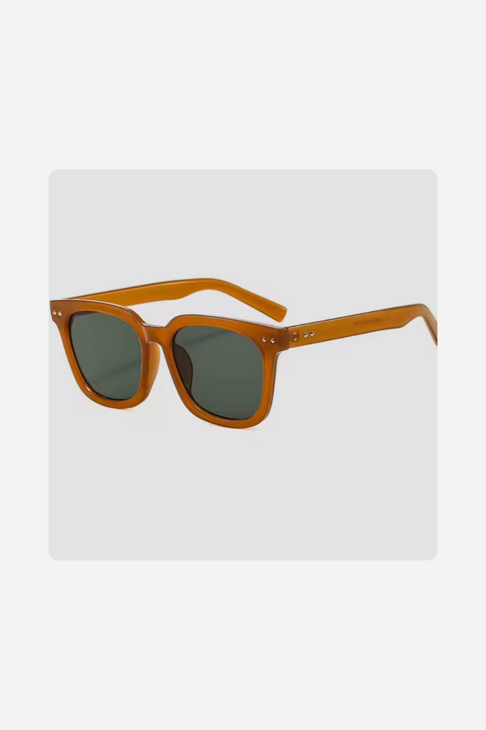 Brown Cloud Frame Sunglasses with Semi-Dark Lenses – Unique and Stylish