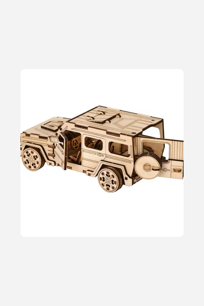 G-Wagon Wooden Puzzle – A Luxury Build Experience