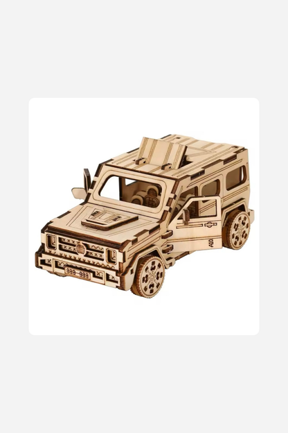 G-Wagon Wooden Puzzle – A Luxury Build Experience