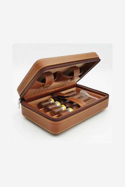 Portable Cigar Humidor – Holds Up to 8 Cigars in Style