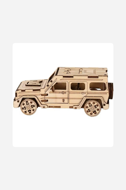 G-Wagon Wooden Puzzle – A Luxury Build Experience