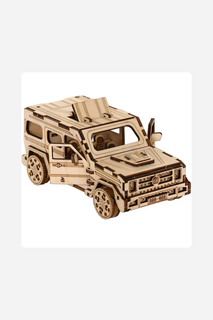 G-Wagon Wooden Puzzle – A Luxury Build Experience