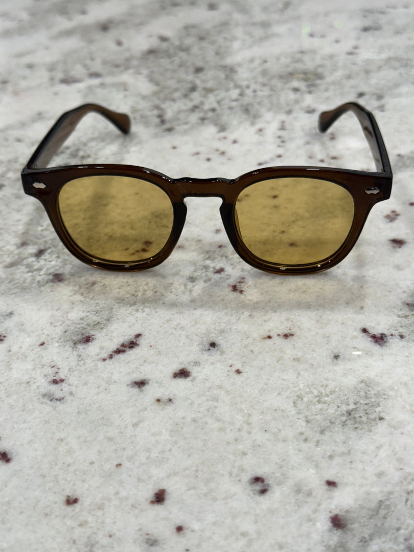 Brown Frame Sunglasses with BeownLenses – Bold and Vibrant